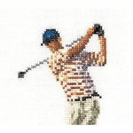 Thea Gouverneur 3032 golf - kit point de croix compté - 2