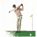 Thea Gouverneur 3032 golf - kit point de croix compté - 1