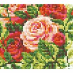 Riolis AM0061 - Broderie Diamant - bouquet de roses - 3