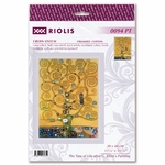 Riolis 0094PT  Larbre de vie  kit point de croix compté  daprès le tableau de G. Klimt  1