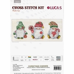 Luca-S JK030 - kit point de croix compté - Gnomes de Noël - 1
