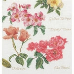 Thea Gouverneur 3066 - kit point de croix compté - Roses - 2