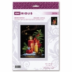 Riolis 2056 kit point de croix compté Lumière de Noël 1