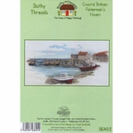 Bothy Threads SEA02- kit point de croix compté - Bretagne côtière - Fishermans Haven