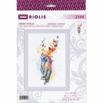 Riolis 2104 kit point de croix compté Lamour est dans lair 1
