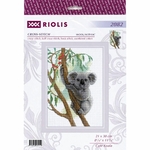 Riolis 2082 - kit point de croix compté - Koala mignon - 1