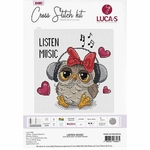 Luca-S B1402 - kit point de croix compté - Écouter de la musique - 1