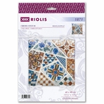 Riolis 1871 - kit point de croix compté - coussin Mosaic - 1