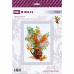 Riolis 2086 kit point de croix compté Bouquet avec Physalis 1
