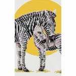 Dutch Stitch Brothers DSB006 kit point de croix compté Safari Zèbres 2