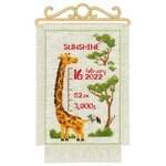 Riolis 2125  kit point croix compté  Vise haut