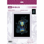 Riolis 2124  kit point croix compté  Magie du temps 1