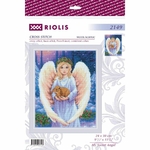 Riolis 2149  kit point croix compté  Mon doux ange 1