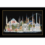 Thea Gouverneur 479 -05  kit point de croix compté  Istanbul