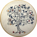 kit de broderie  Traditionnelle  Alvéo 15208  Arbre de vie Printemps