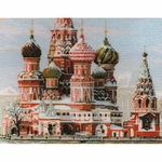 Riolis 1260  kit point croix compté  Cathédrale de Moscou  3