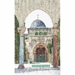 Thea Gouverneur 534  kit point de croix compté  Al-Aqsa Mosquée  1