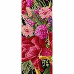 Thea Gouverneur 3019-05  kit point de croix compté  Rose en bouquet  3