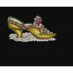 Thea Gouverneur 3023-05  kit point de croix compté  chaussures  1