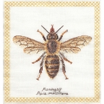 Thea Gouverneur 3017  kit point croix  Abeille  Honey bee