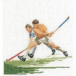 Thea Gouverneur 3089  kit point de croix  Hockey