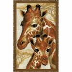 Riolis 1697  kit point de croix compté  Girafes  1