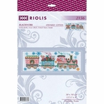 Riolis 2156  kit point croix  Train des Fêtes  1