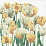 Thea Gouverneur 3065  kit point de croix compté  Tulipes