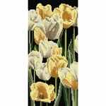 Thea Gouverneur 3065-05  kit point de croix compté  Tulipes  1