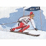 Thea Gouverneur 1005  kit point de croix  Ski Alpin  2