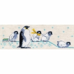 Riolis 1975  kit point de croix  Pingouins
