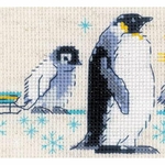 Riolis 1975  kit point de croix  Pingouins    2