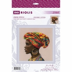 Riolis 2164  kit point croix  Des femmes extraordinaires. Afrique  1