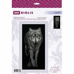 Riolis 2187  kit point croix  Loup  Alpha  1