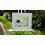Letistitch 954  kit point de croix compté  Chatons  2