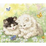 Letistitch 954  kit point de croix compté  Chatons  6