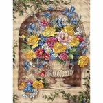 Letistitch L8079  kit point croix compté  Alcôve Néo Classique