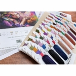 Letistitch 8081  kit point croix compté  Lit de Fleurs  2