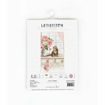 Letistitch 976  kit point de croix compté  Chaton  1