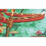 Letistitch 925  kit point de croix compté  La vie de lîle  5