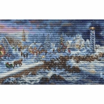 Letistitch 8007  kit point de croix compté  Vacance au bord de la mer  4