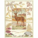 Bothy Threads WIL2  kit point croix  Faune Cerf