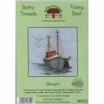 Bothy Threads MIN02  Bateau de pêche  kit point de croix  2