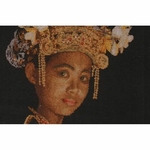 Thea Gouverneur 597-05  kit point croix  danseuse Balinaise  2
