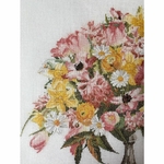 Thea Gouverneur  1084 lin  kit point croix  Bouquet printanier  2