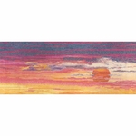 Thea Gouverneur 410  kit point de croix compté  Sky Study