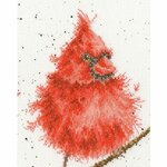 Bothy Threads  XHD67  oiseau le cardinal  kit point de croix compté  1