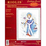 Riolis 1415  kit point de croix compté  La reine des neige  3