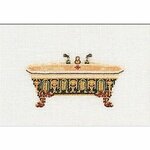 Thea Gouverneur 3024  kit point croix compté   Baignoires  2