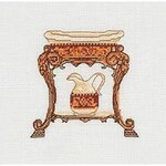 Thea Gouverneur 3024  kit point croix compté   Baignoires  3